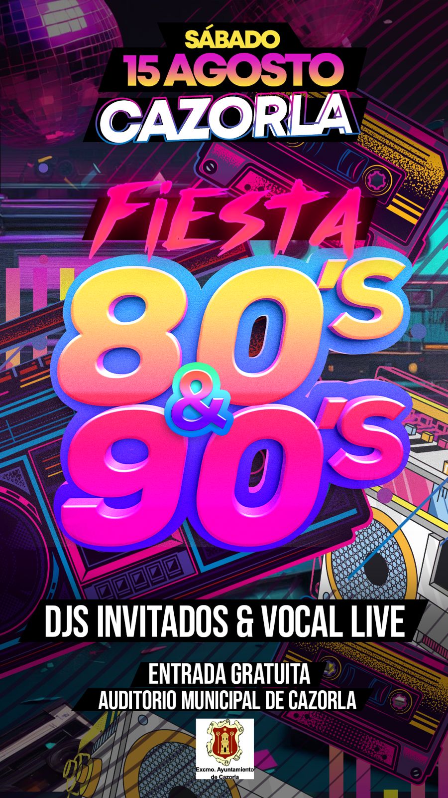 Fiesta 80s & 90s · Cazorla