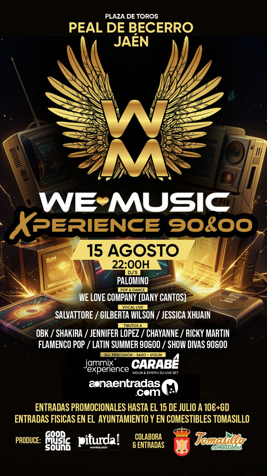 We Music Xperience 90&00 · Peal de Becerro