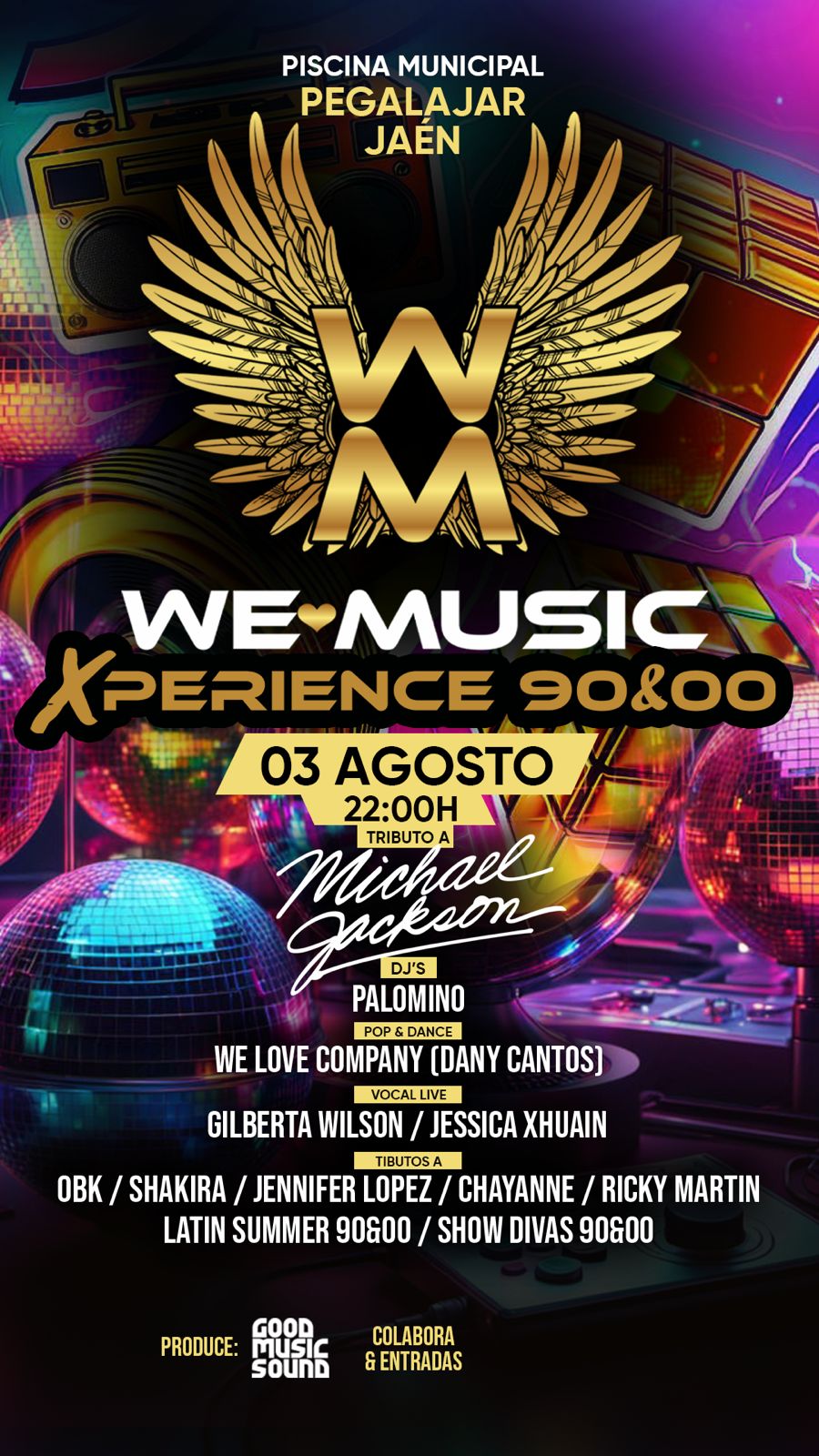We Music Xperience 90&00 · Pegalajar