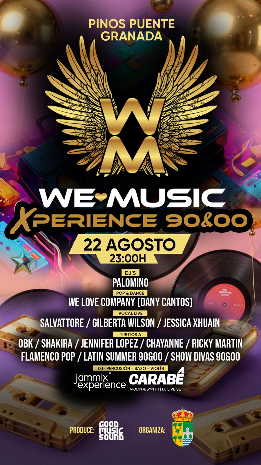 We Music Xperience 90&00 · Pinos Puente